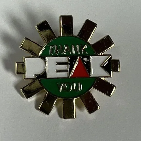 Amazon Peak 2024 THANK YOU Pin Delivery Recognition