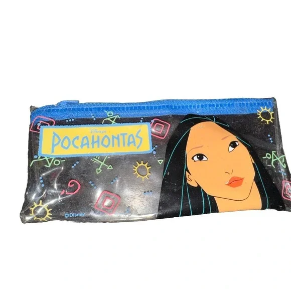 Vintage Disney's Pocahontas School‎ Pencil Pouch