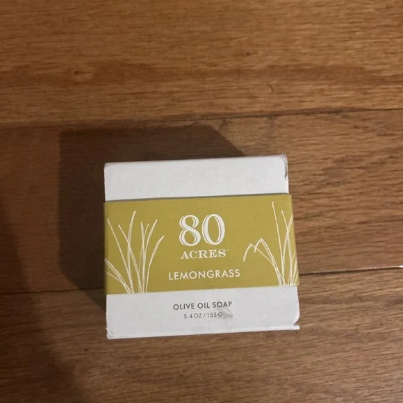 NWT80 Acres Lemongrass • OLIVE OIL SOAP • 5.4 OZ‎ / 153G