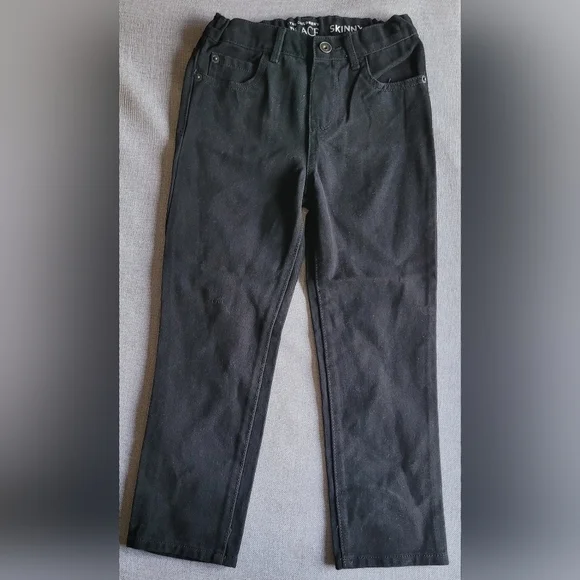 The Children's Place Kids NWT 5T Black Denim Skinny Jeans 100% Cotton NEW!