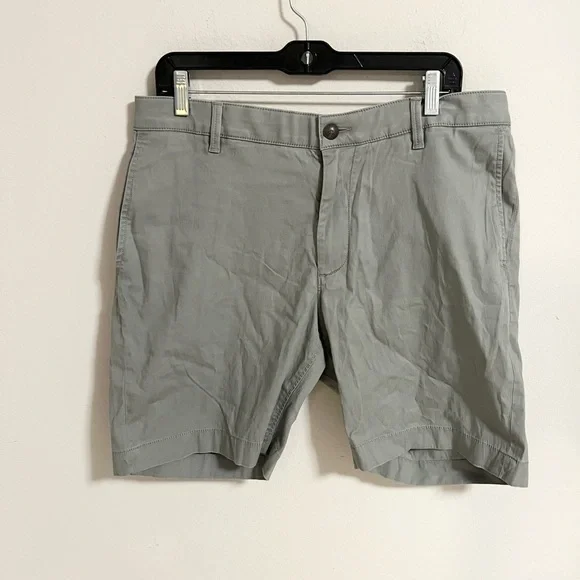 NWT Faherty Island Life 9” Inseam Shorts Blue Gray Size 34