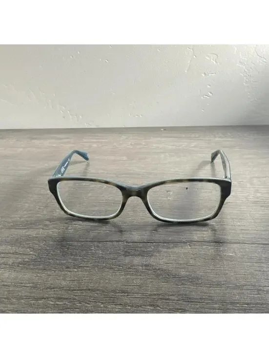 Coach Eyeglasses HC 6040 Brooklyn 5116 Tortoise / Teal, 52-16-135 FRAMES ONLY