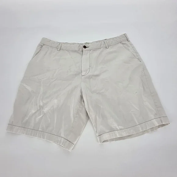 Faherty Shorts Mens 40 Beige Chino Casual 9