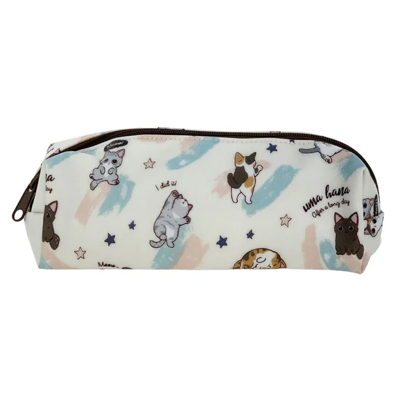 Waterproof Cat Large Pencil Case Makeup Pouch