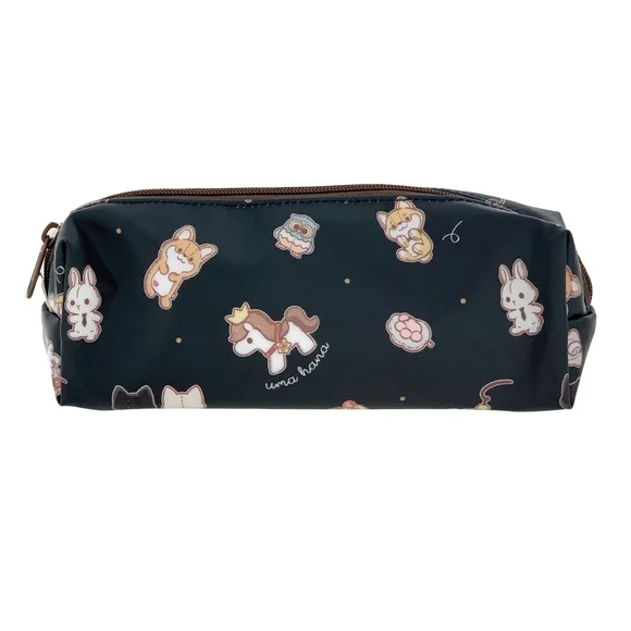 Waterproof Plush Animal Large Pencil Case Makeup Pouch