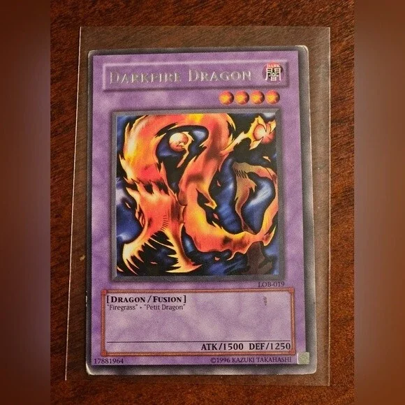 LOB-019 Darkfire Dragon Yu-Gi -Oh! Card *MESSAGE ME TO MAKE A DEAL*