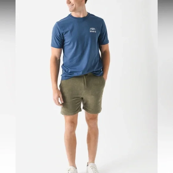FAHERTY ($128.00) Essential Italian Knit Cord Short (6