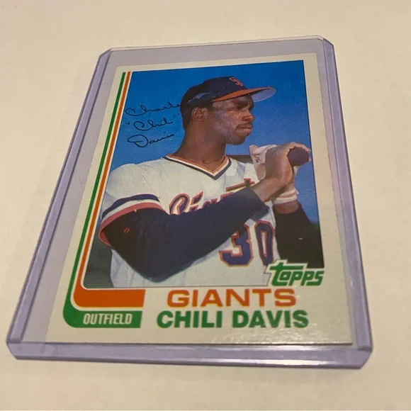 Chili Davis Rare! RC Rookie 1982 Topps Traded Set # 23T San Francisco Giants