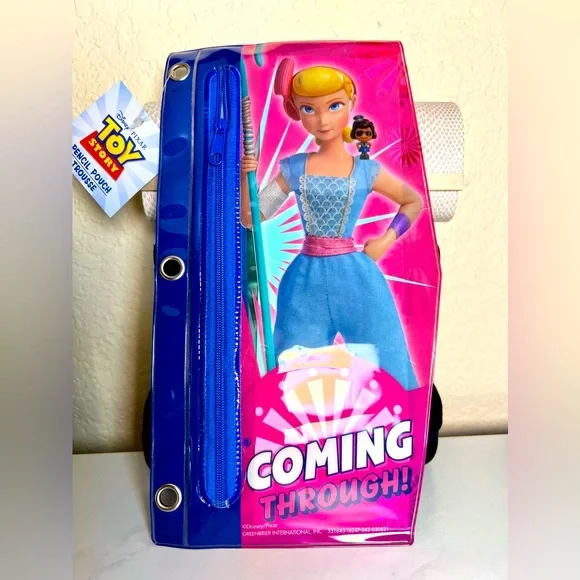 NWT Toy Story Bo Peep Woody and Buzz Lightyear Pencil Pouch