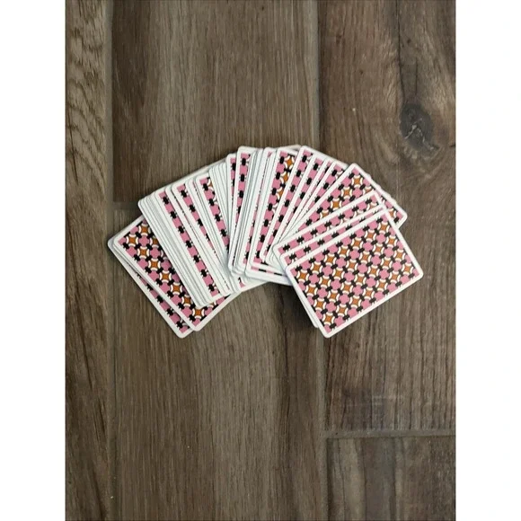 Vera Bradley 100% Plastic Playing Cards. Complete Set Of‎ 52 + 2 Jokers