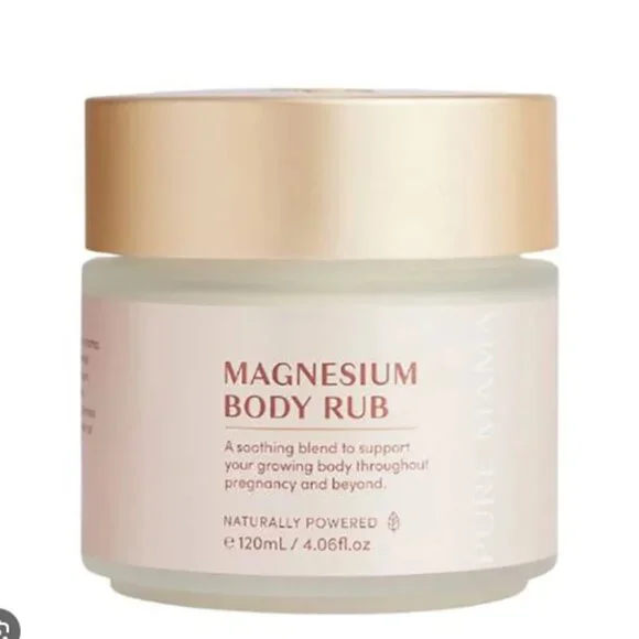 NWT Pure Mama Magnesium Body Rub 120mL