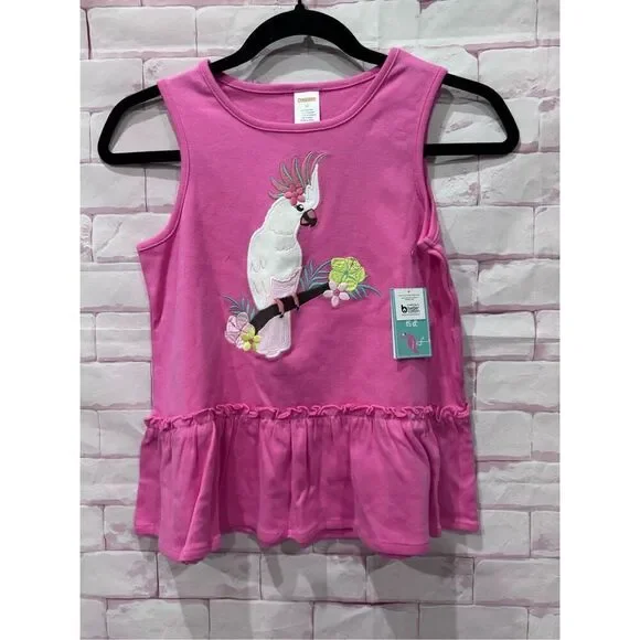 Gymboree sleveless pink girls‎ top size 12