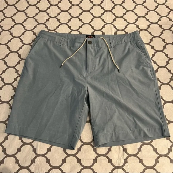 Faherty All Day Shorts Men’s 40 Stretch Drawstring Comfort Golf Athletic $98