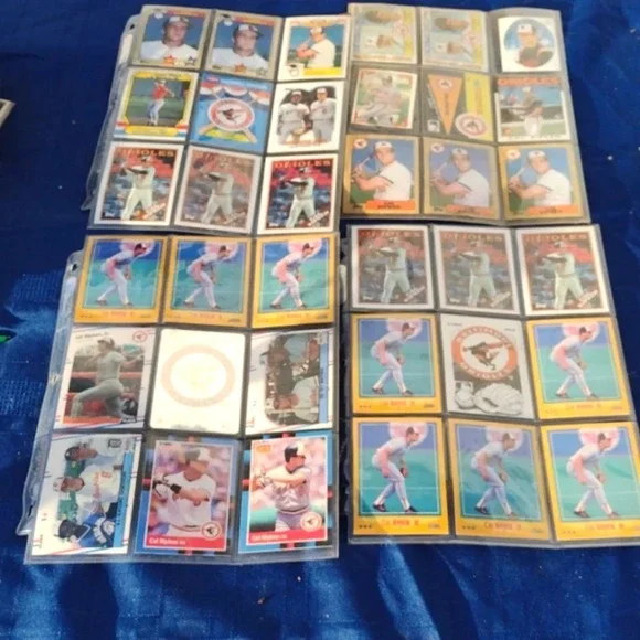 36 HOF BB CARDS(Cal Ripken Jr)