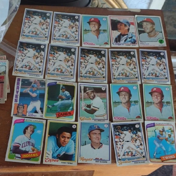 1970's Baseball Trading Cards Collection