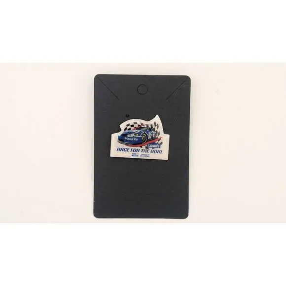 2005 Lowe’s Race for the Goal United Way NASCAR Collectible Lapel Pin