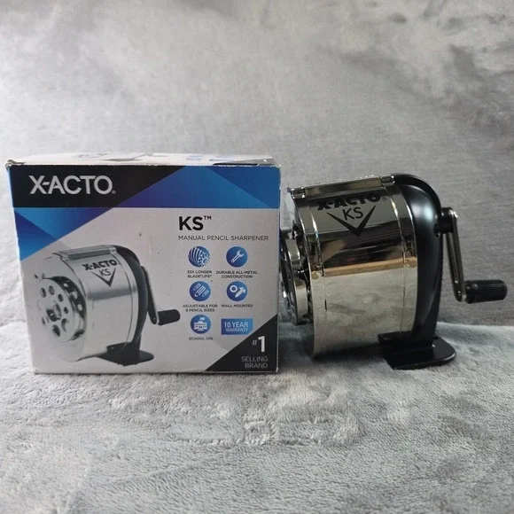 X-ACTO KS Manual‎ Pencil Sharpener - 1031 New In Box