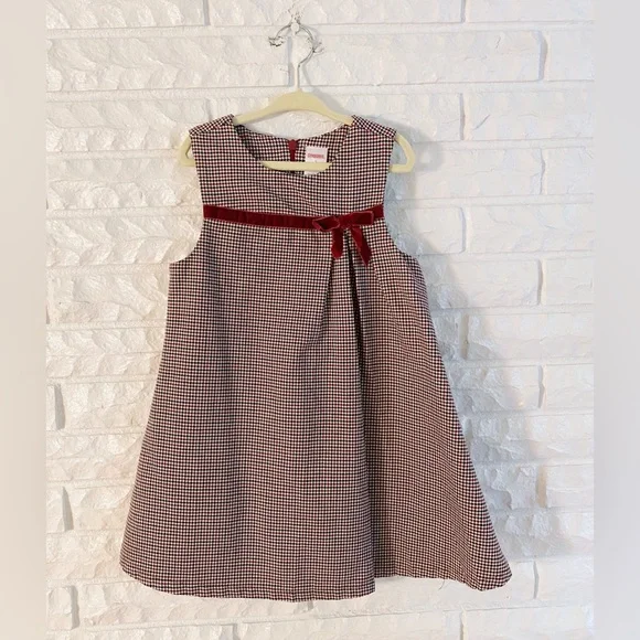 Gymboree Houndstooth Dress Size 5
