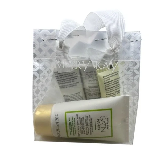 Mary Kay White Tea & Citrus Mini Satin Hands Set + Satin Body Wash Gift