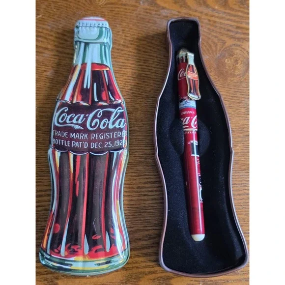 1996 Coca Cola Collectible Pen with Tin Case