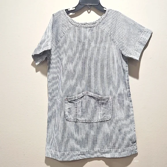 Gymboree Striped Girls dress with Pocket Size 6