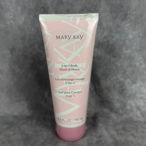 Vtg Mary‎ Kay 2-In-1 Body Wash & Shave Botanical Gel 6.5 Fl Oz Pink SEALED NOS