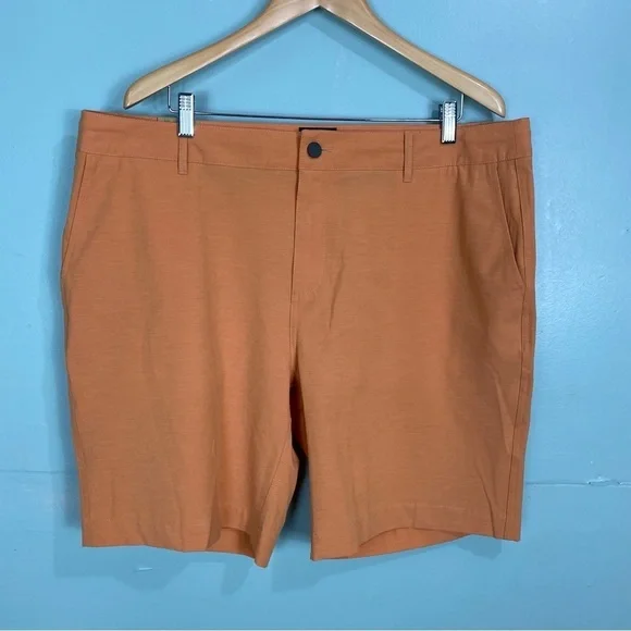 Faherty MSC0012 Mens Belt Loop All Day‎ & Trade Short Orange Sz 40 NWOT