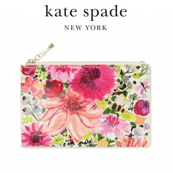 Kate Spade Pencil Pouch- Dahlia