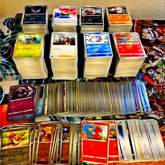 Japanese pokemon assorted card‎ collection