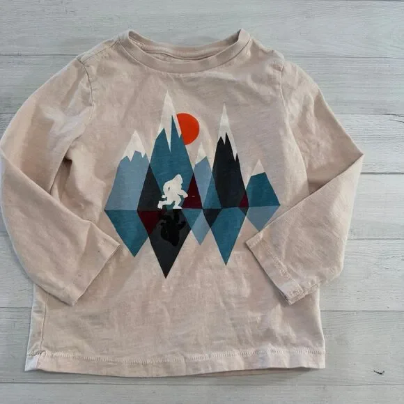 Gymboree boys Bigfoot long sleeve‎ shirt size 3