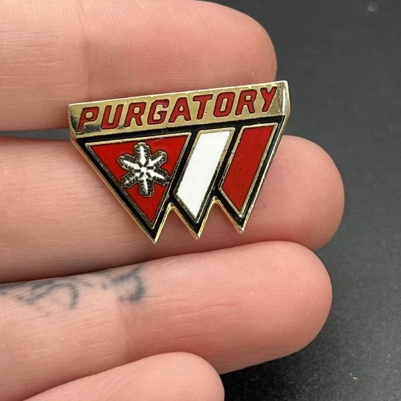 Purgatory Ski Resort Durango Colorado Lapel Hat Pin‎