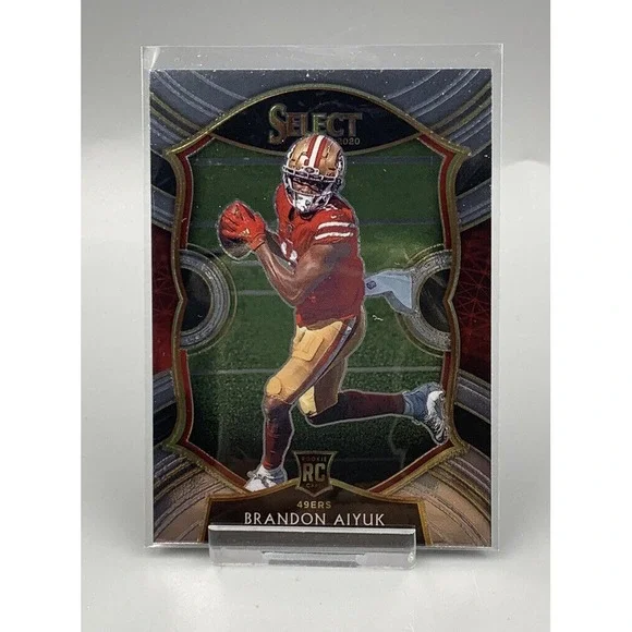 2021 Panini‎ Select Brandon Aiyuk RC Rookie Concourse #66 San Francisco 49ers
