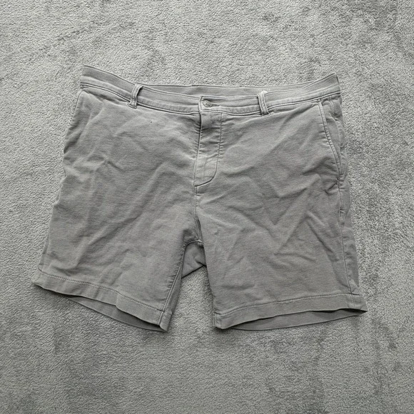 Faherty Shorts Mens Measured 38x7 Casual Stretch Chino Flat Front Summer Comfort