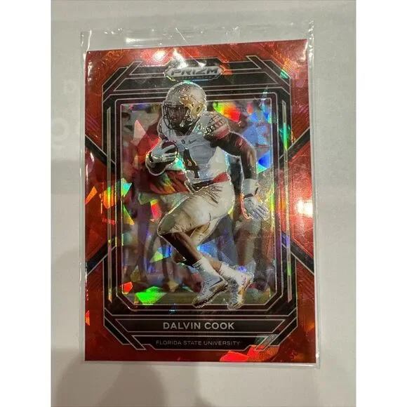 2023 Prizm Draft‎ Picks Dalvin Cook Red Ice No.21 FREE SHIPPING