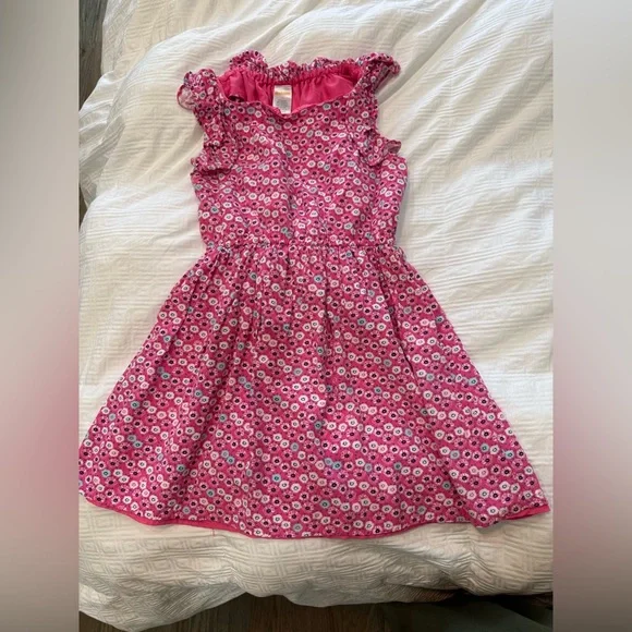 Gymboree Pink Floral Casual Dress‎