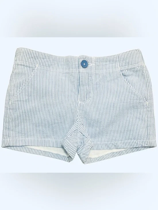 NWOT-Gymboree Blue and White Striped Shorts