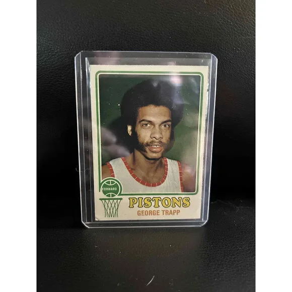 George Trapp #22 | 1973 Topps 1973 Topps Basketball Moderately Played