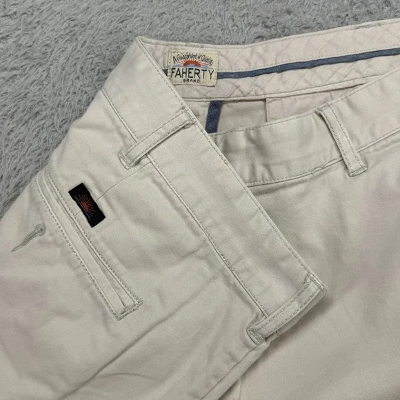 Faherty All‎ Day Shorts Mens 38 Heather Beige 9