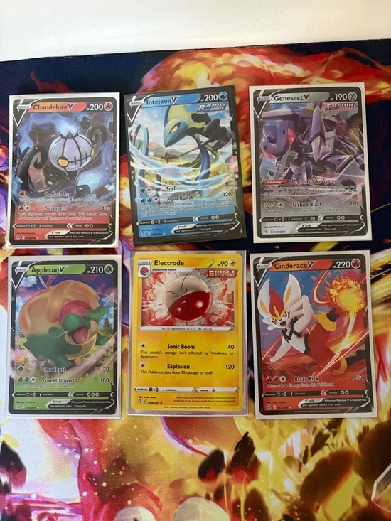 Pokemon Fusion V Card Bundle