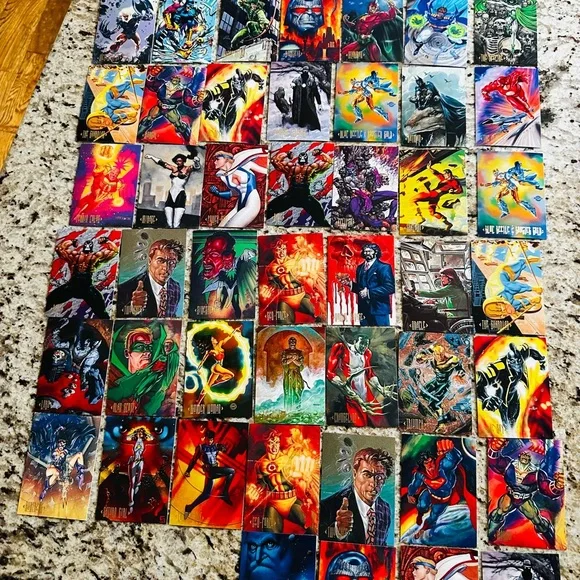 DC Comics Skybox 1994 Trading Card Collection (52)