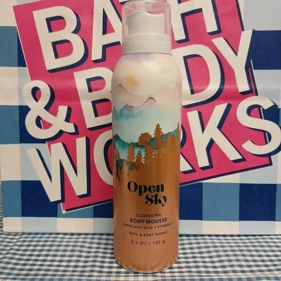 Bath and Body Works Open Sky Cleansing Body Mousse
