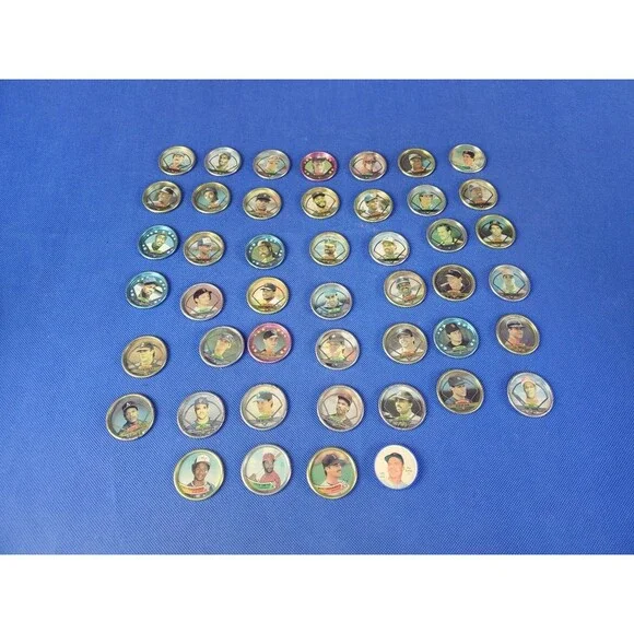45 Topps COINS GRIFFEY Boggs Sandberg BO JACKSON Ripken Ozzie Yount