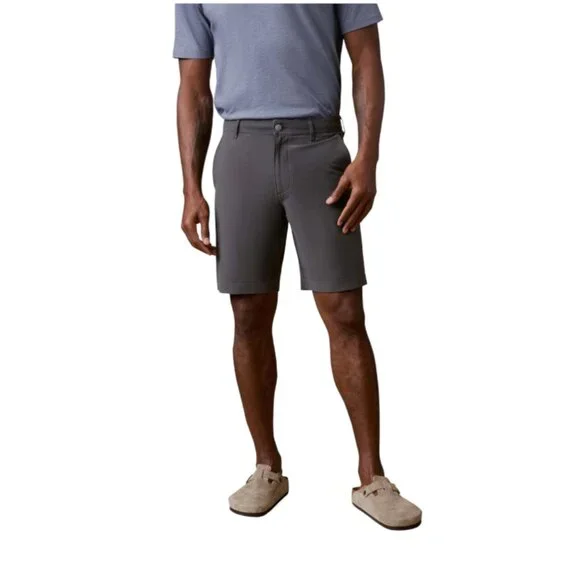 Faherty All Day Bermuda Shorts Mens 38 Stone Gray 9
