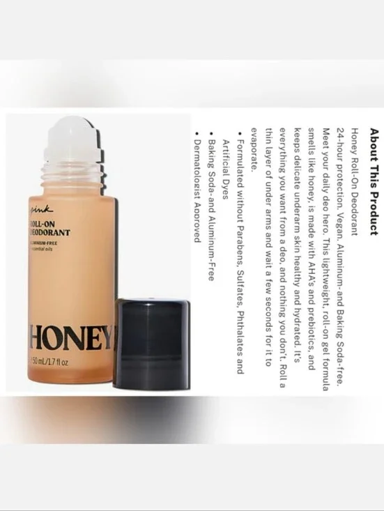 PINK By Victoria's Secret Honey Roll-On Deodorant