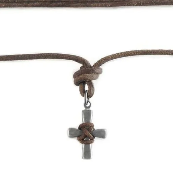 Men's Cross Pendant Necklace