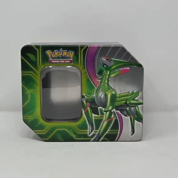 Pokémon TCG Paradox Clash Iron Leaves Tin EMPTY (B249)
