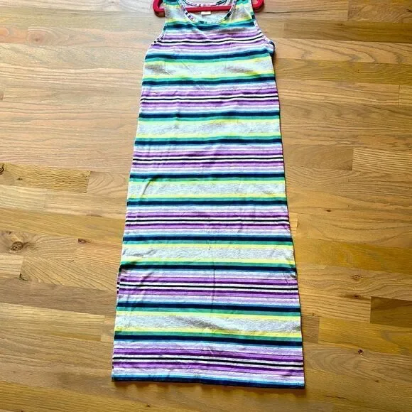 Gymboree Striped Racerback Tank Maxi Dress