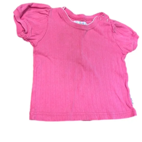 Gymboree size X small pink top vintage