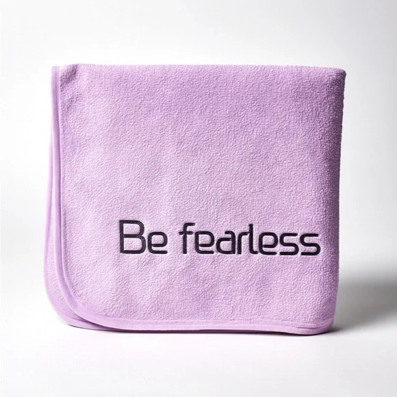 Wuwahold Microfiber Gym Towel Set of 3. Be Fearless' Embroidery