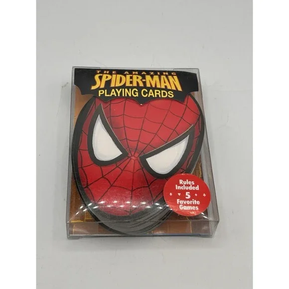 2006 The Amazing Spider-man Die-Cut Playing Cards Marvel Complete With Jokers